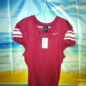Nike Red Sleeveless Crop Jersey